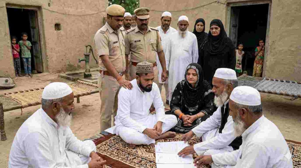 मेरठ में पुलिस सुरक्षा के बीच पैरोल पर आए तिहाड़ जेल के कैदी वाजिद का निकाह